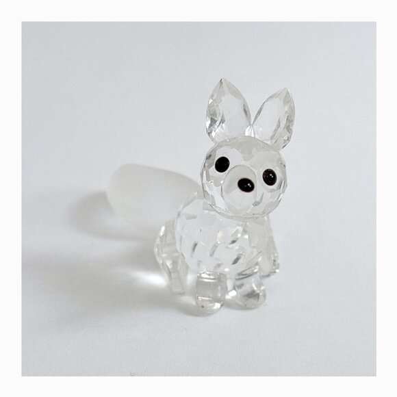 Swarovski - Vintage RETIRED Frosted Fox Turned Head - Picture 9 of 11